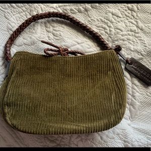 Ralph Lauren Corduroy Mini Purse